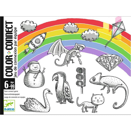 Cartas Color connect (Djeco) 1
