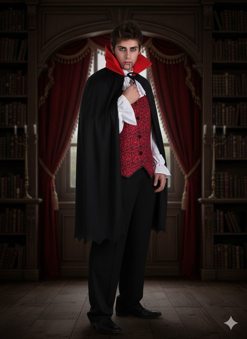 Disfraz Vampiro Fantasmitas Adulto Hombre 2