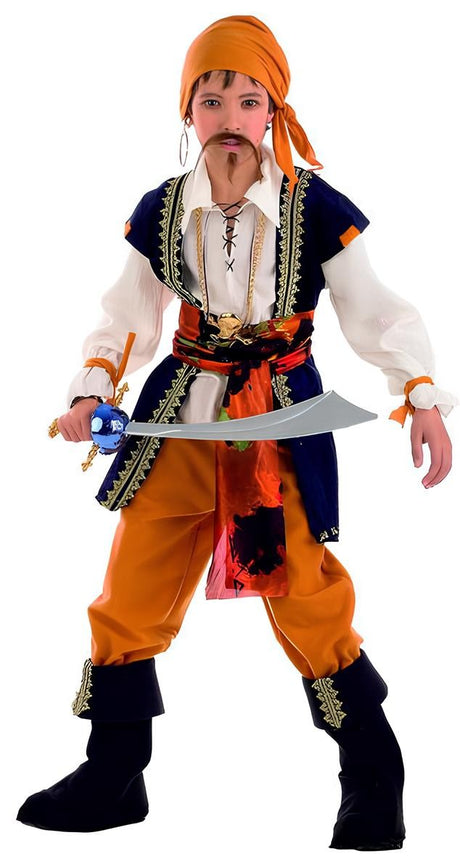 Disfraz de Pirata Malvado Infantil 1