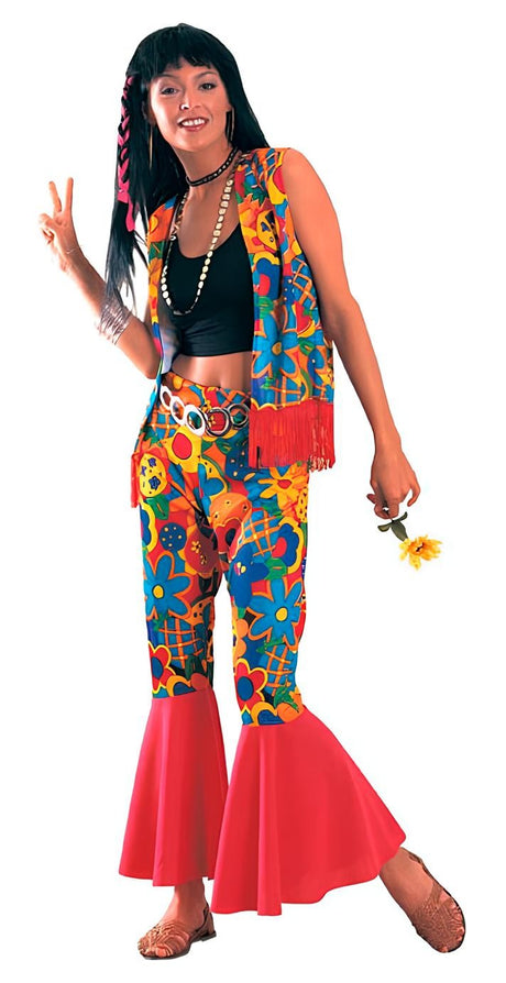 Disfraz Hippy Adulto Mujer 1