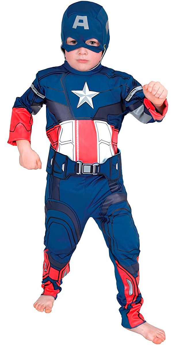 Disfraz Capitan America Infantil Niño 1