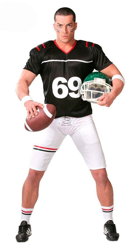 Disfraz Rugby Cuarterback Adulto Hombre 1