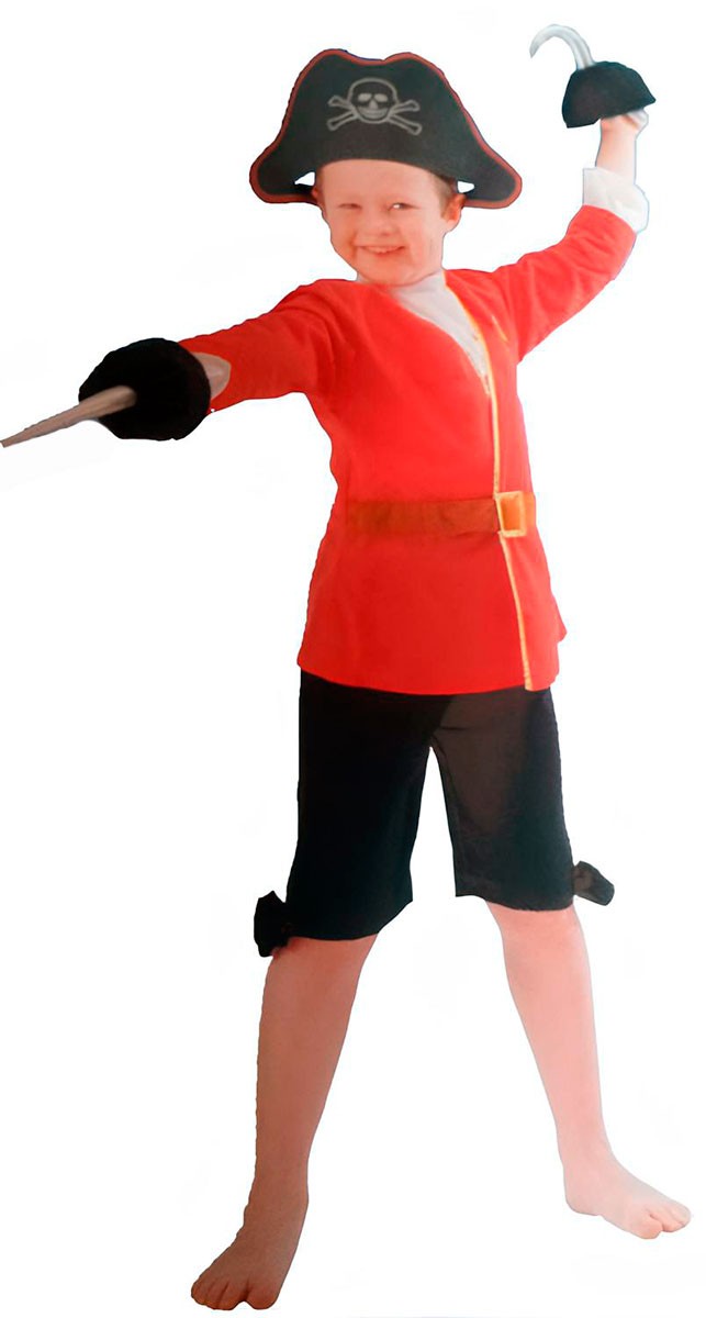 Disfraz de Pirata Capitán Garfio 1