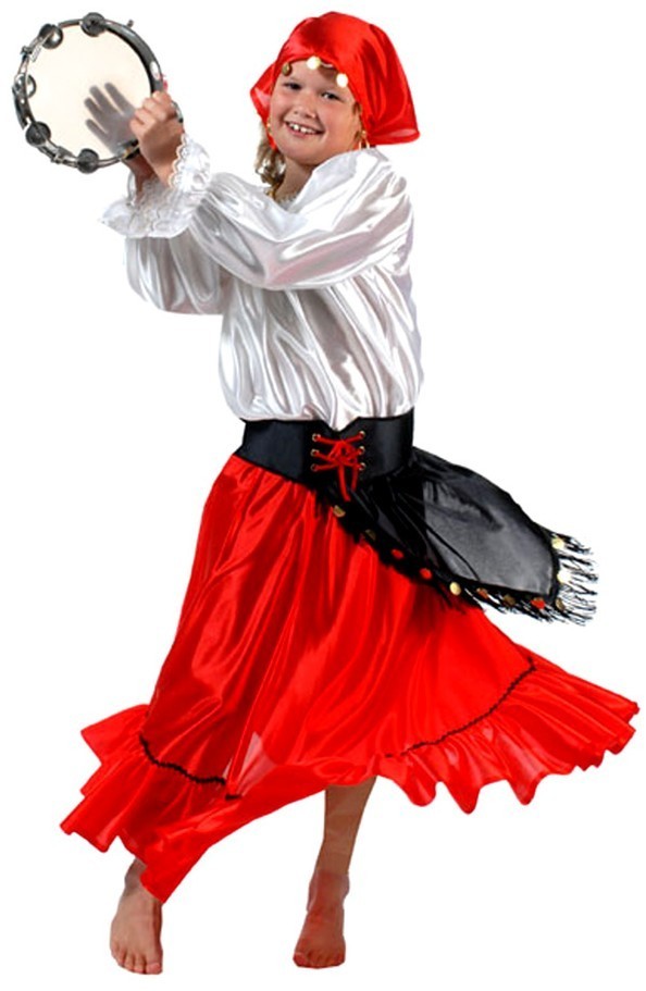 Disfraz Zingara Pitonisa Infantil Niña 1