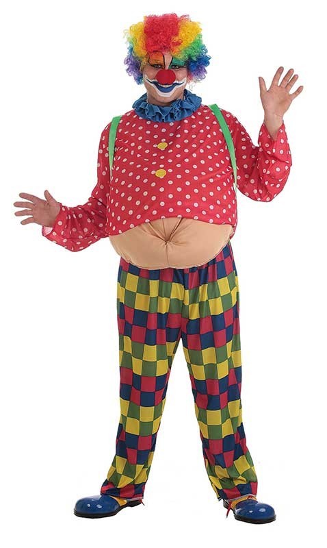 Disfraz de Payaso Spotty Adulto 1
