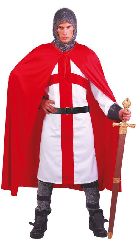 Disfraz de Cruzado Medieval Adulto Hombre 1