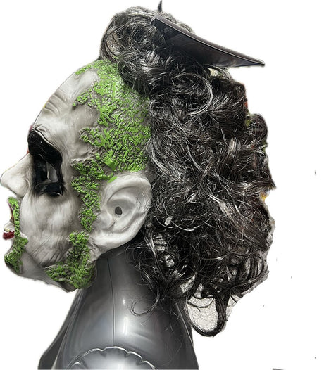 Mascara Latex con Pelo Beetlejuice para Adulto 2