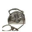 Bolso plateado coqueto 1