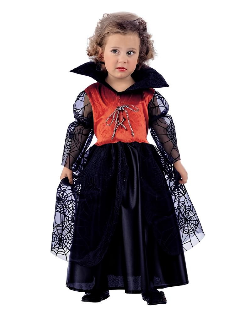 Disfraz Vampiresa Telarañas Infantil Niña 1