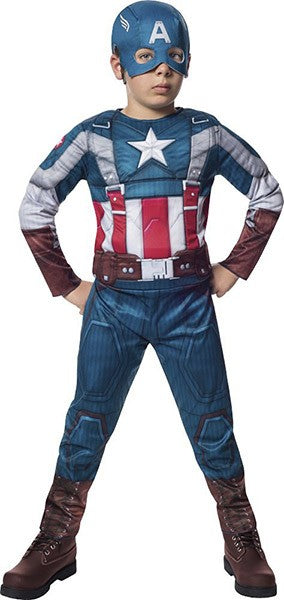 Disfraz Capitán América Reto Infantil Niño 1