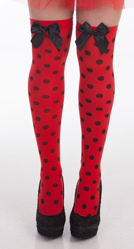 5634 LIGUERO ROJO LUNARES 1