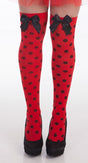 5634 LIGUERO ROJO LUNARES 1