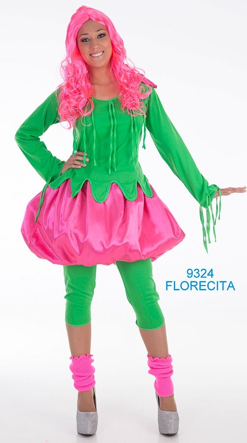 Disfraz Florecita Adulto Mujer 1