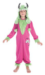 Disfraz Monstruo Verde Mimoso Infantil Niño 1