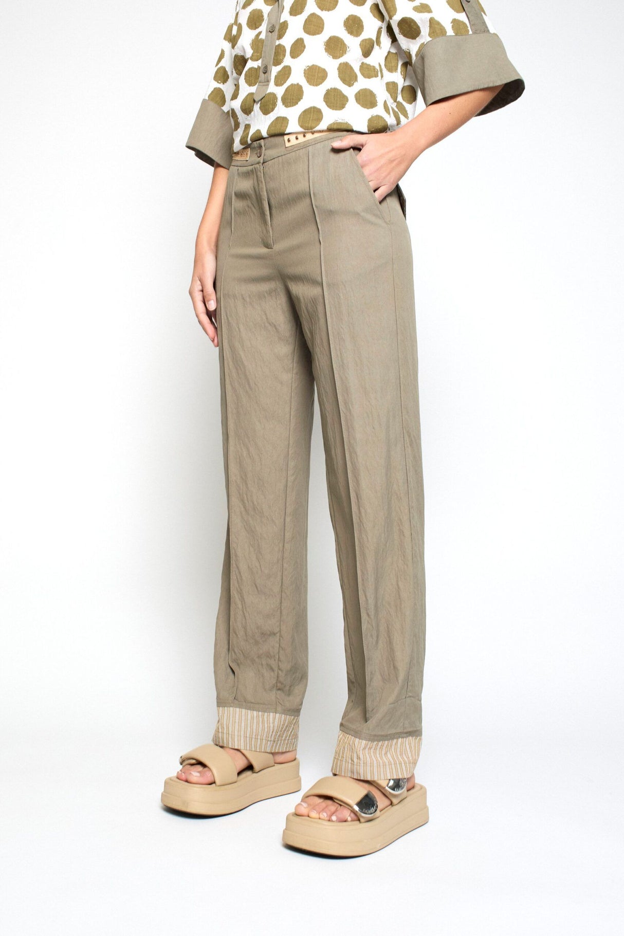 Pantalón Vesta sport Kaki Poupée Chic 1