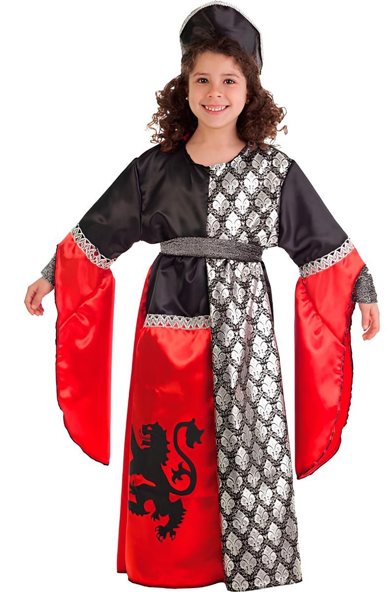 Disfraz Dama Medieval Infantil Niña 1