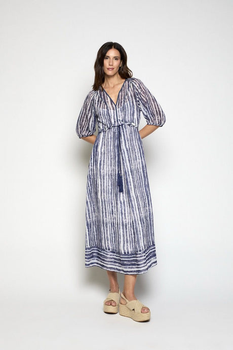 Vestido Aura marino Poupée Chic 1