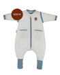 Pijama manta con mangas y calcetines antideslizantes - Blue Stripes - TOG 2.5 1