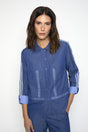 Chaqueta Vesta azul Poupée Chic 1
