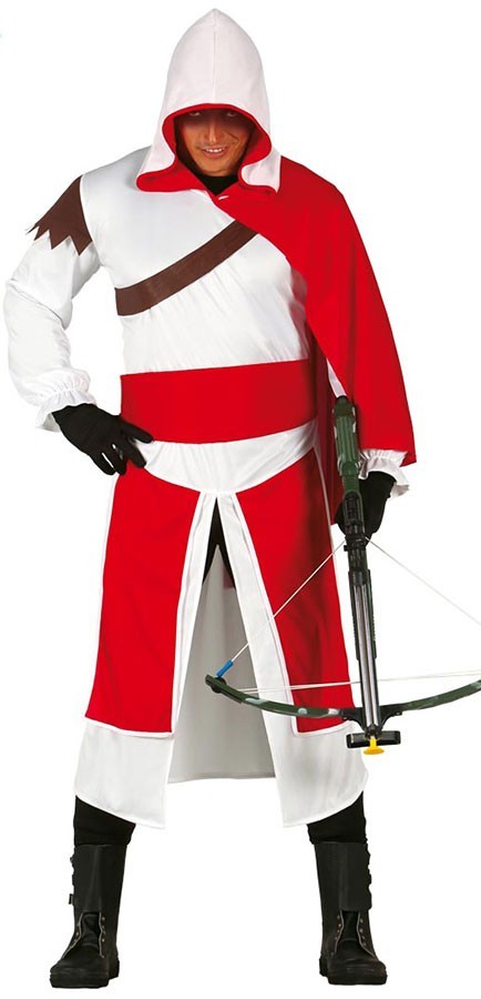 Disfraz de Templario Medieval Adulto Hombre 1
