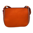 Bolso piel Nora Soruka naranja 1