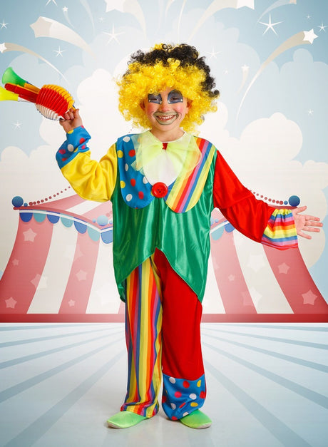 Disfraz Payaso Infantil Niño 1
