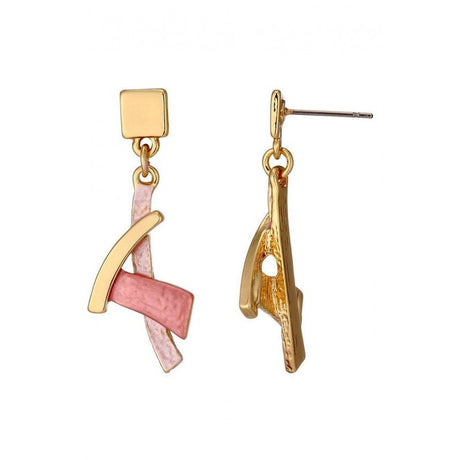 Pendientes Claudie rosas 1