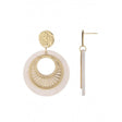 Pendientes Umeka blanco 1