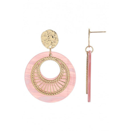 Pendientes Umeka rosa 1