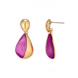 Pendientes Christelle morado 1