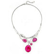 Collar Coralie rosa 1