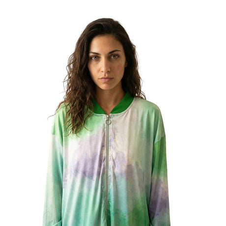 Bomber punto seda WNT verde 1