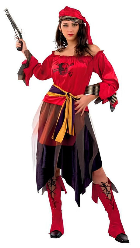 Disfraz Pirata Corsaria Adulto Mujer 1