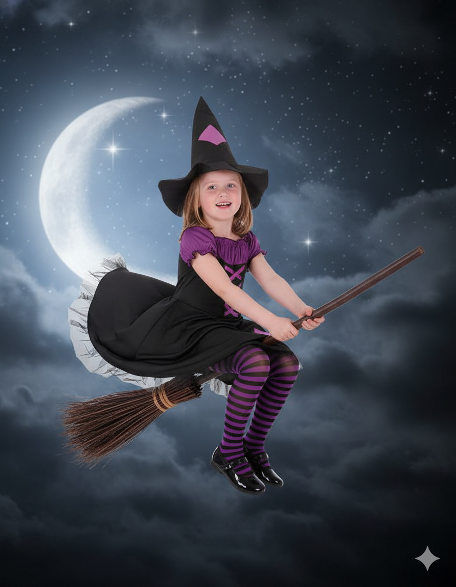 Disfraz Bruja Marta Infantil Niña 2