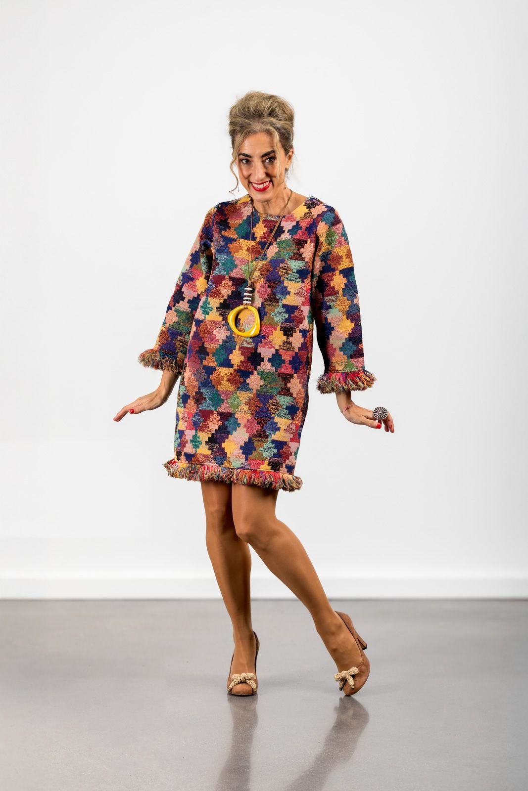 Vestido Bourgeois "Dando un paseo" 1