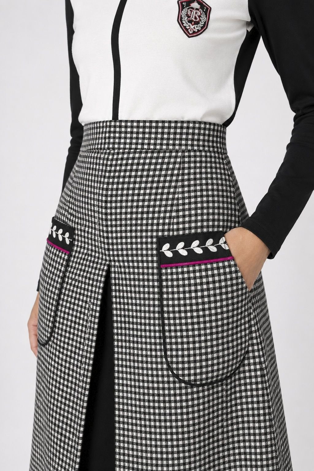 Falda cuadros Cassandra Poupée Chic 1