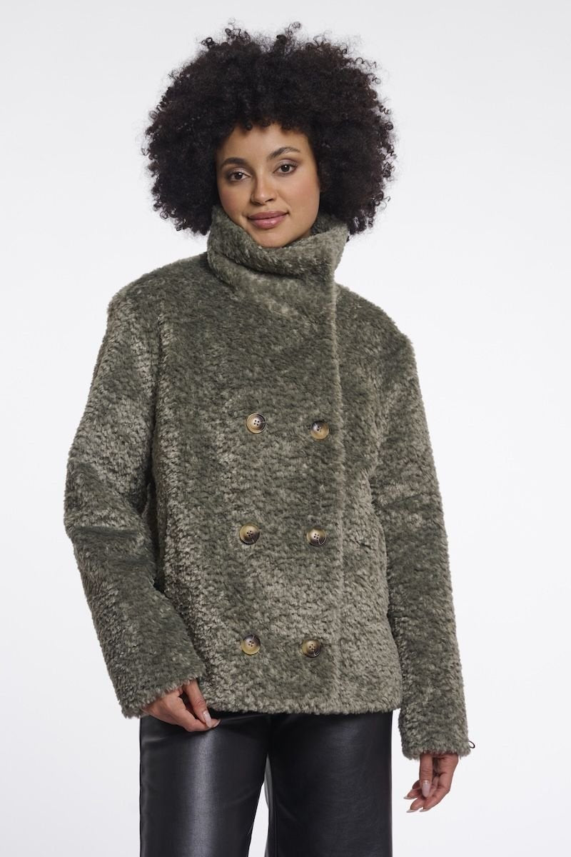 Chaquetón Brune verde misty Rino&Pelle 1