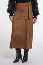 Falda cognac Frosina Rino&Pelle 1