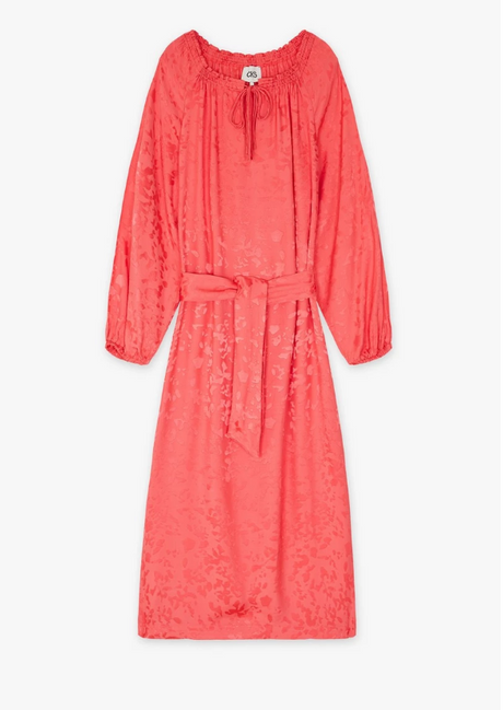 VESTIDO CORAL MIDI CKS 1