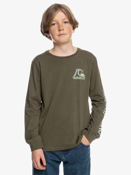 Camiseta Quiksilver Verde Niño 1
