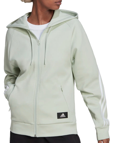 Chaqueta Adidas Capucha Verde 1