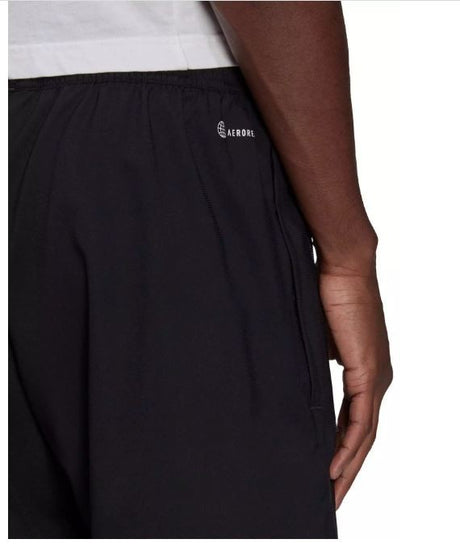 PANTALON LARGO CHANDAL TELA LISO ESTRECHO NEGRO R 2