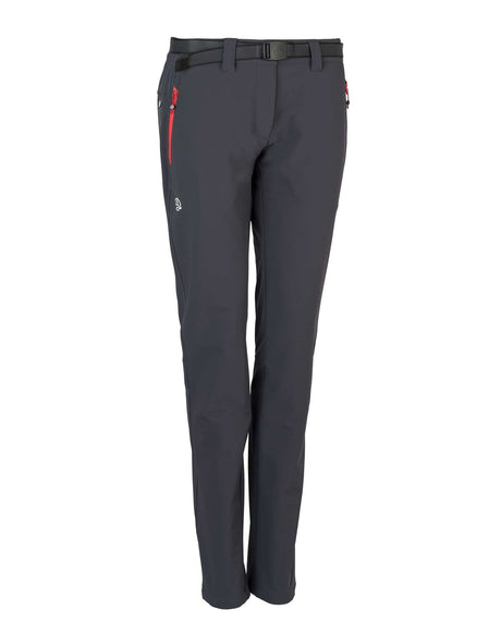 PANTALON ONTE SRA ELASTICO ANTRACITA/FUCSIA 1