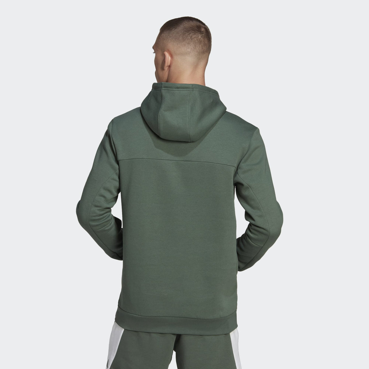 SUDADERA ADIDAS CAPUCHA VERDE 2