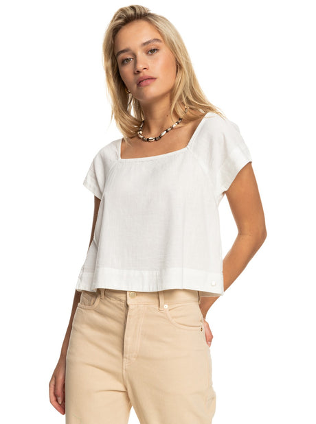 CAMISETA CORTITA ROXY MUJER 1