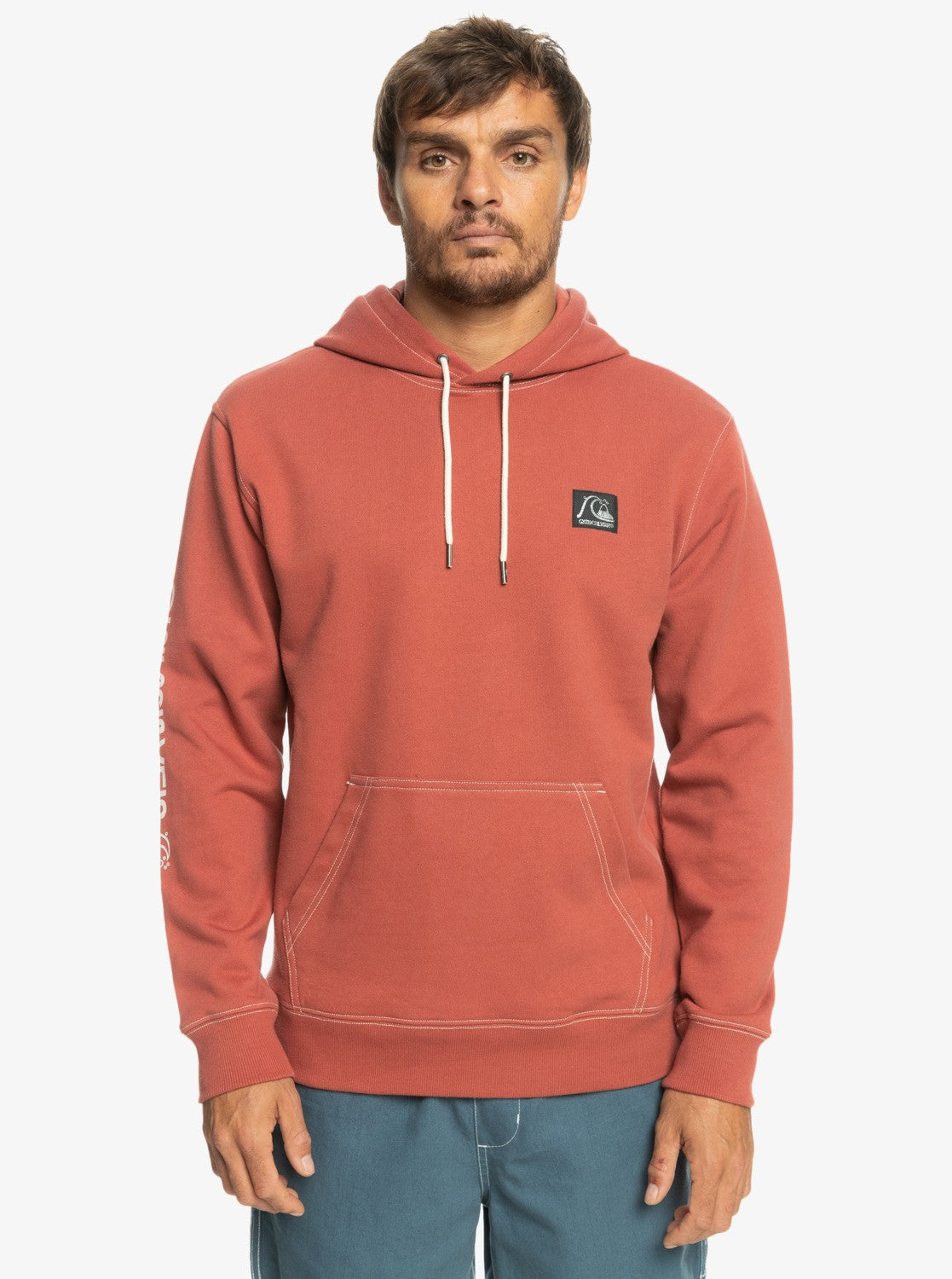 SUDADERA QUIKSILVER HOMBRE CON LETRAS 1