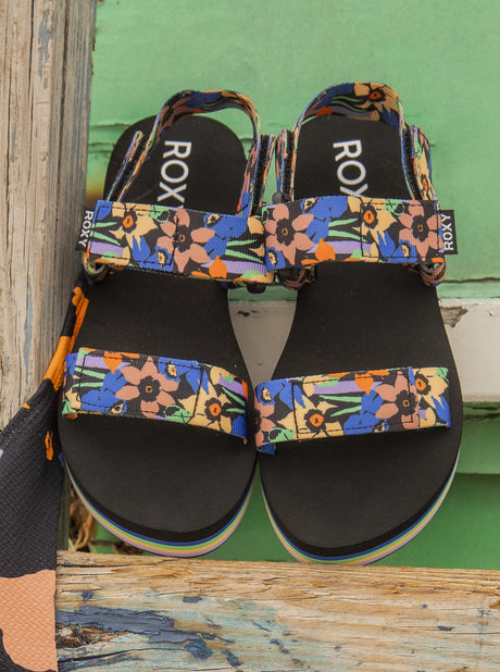 SANDALIA DE CINTAS ROXY MUJER 1