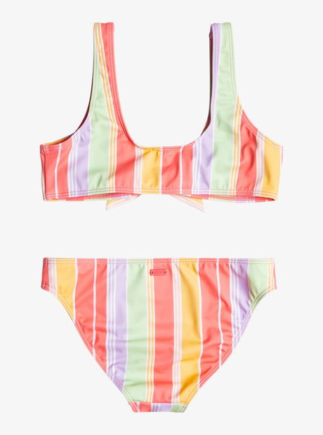 BIKINI NIÑA ROXY MULTICOLOR 2