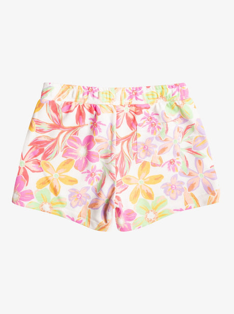 SHORT ROXY PARA NIÑA ESTAMPADO FLORAL 2