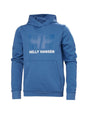 SUDADERA CON CAPUCHA BOLSILLO CANGURO H/H NIÑO AZUL LOGO 1
